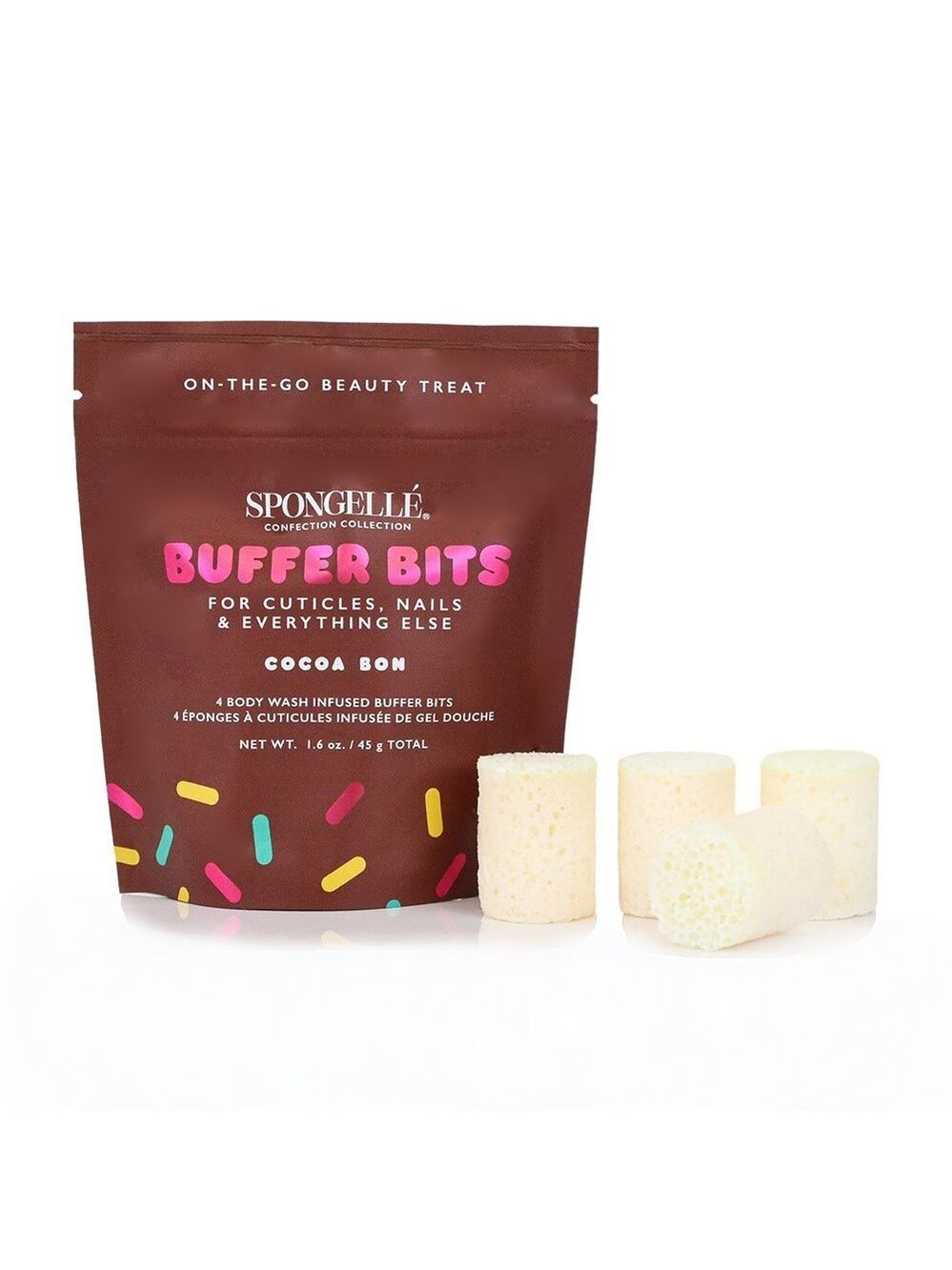 Spongelle Cocoa Bon | Confection Buffer Bits